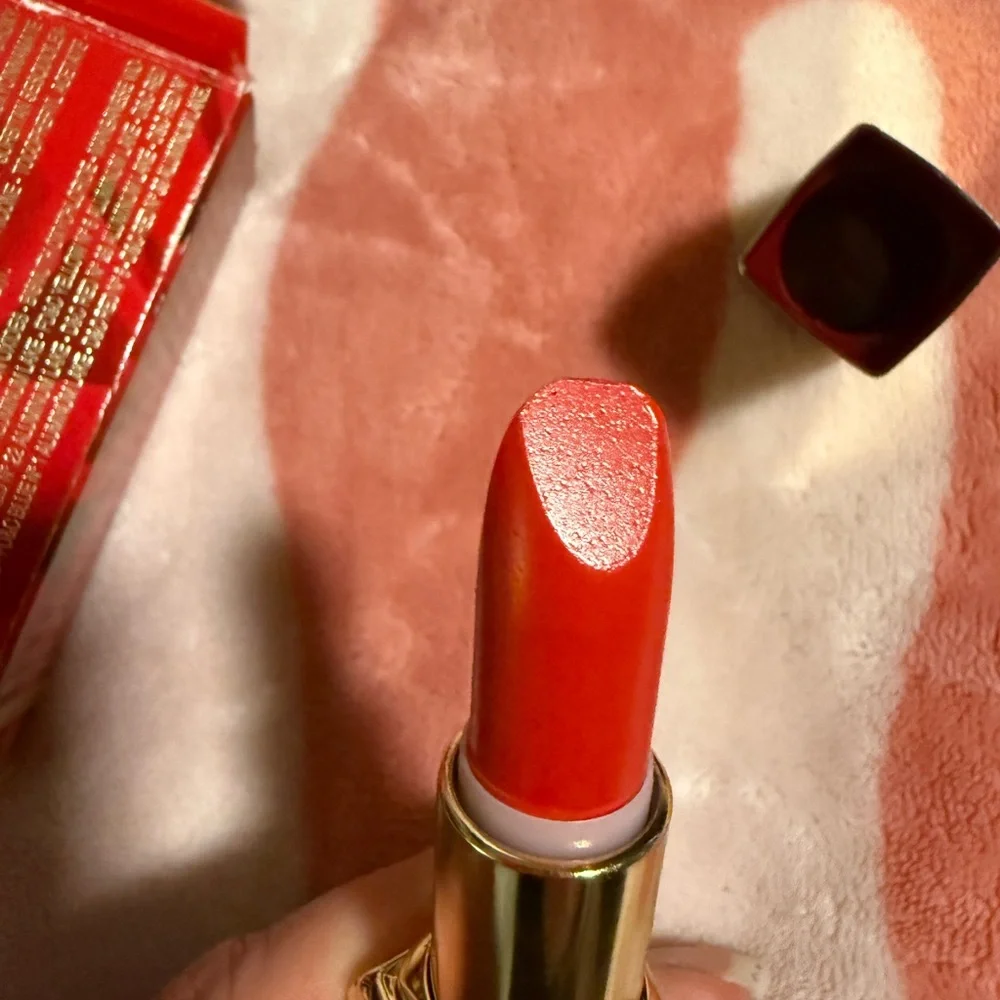 Clarins Rouge Éclat Lipstick in Red Poppy #14